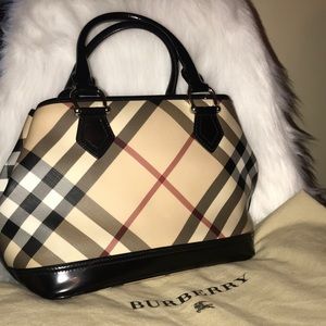 Burberry Eden Nova Print Shoulder Bag